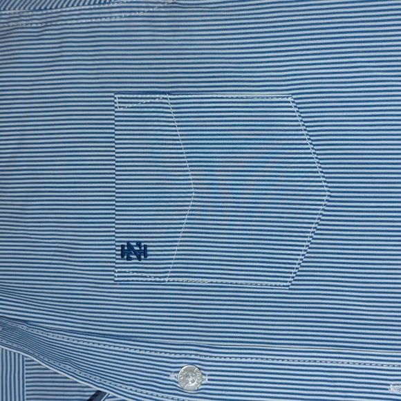 ❤️5/$25 🌟NWT Izod Boy Button Down Stripe - Picture 4 of 5